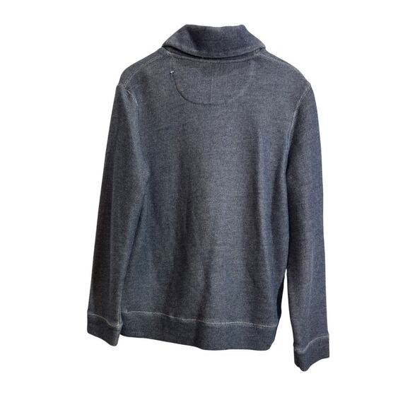 Joseph Abboud Men L Navy Pullover Sweater Preppy Workwear - Picture 11 of 11